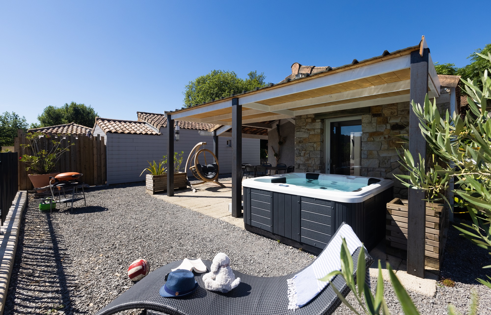 louer chalet camping Vallon Pont d'Arc